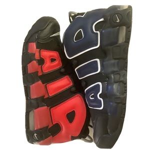 Nike Air kids More Uptempo '96 Mid Split sneakers DM0017-001 Sz 5.5Y, 7Y, 5Y
